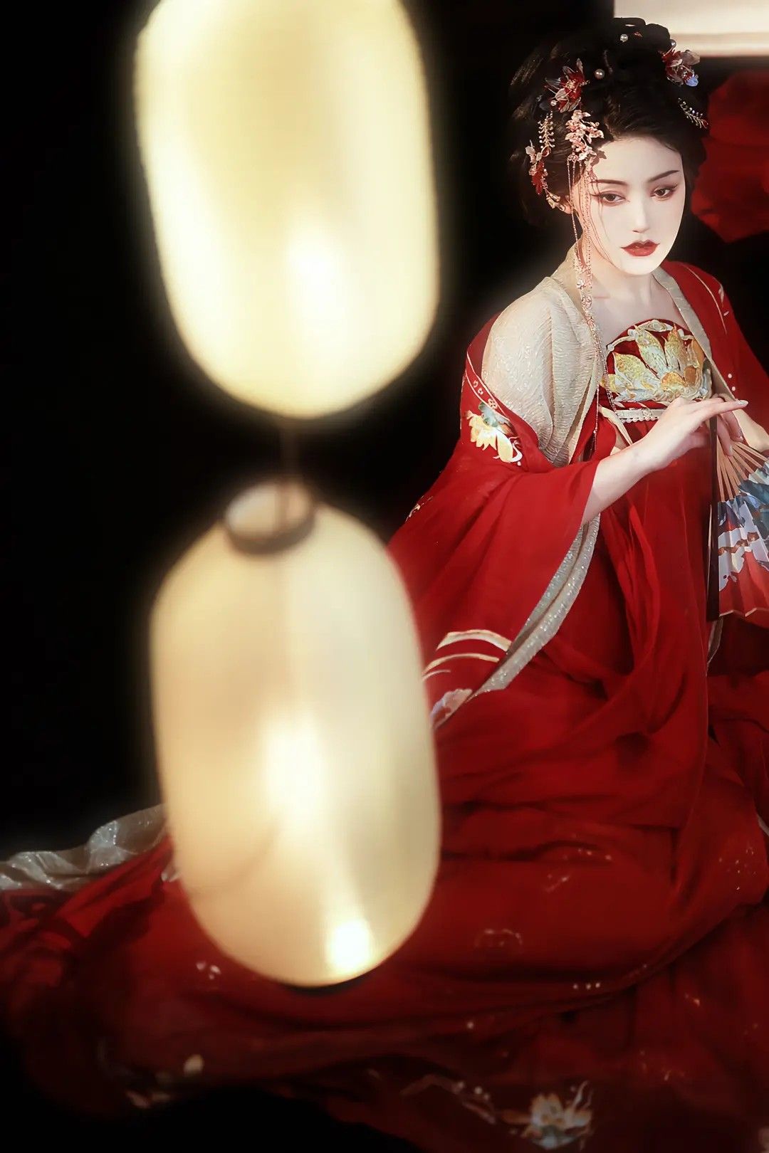 Little Girls in Traditional Chinese Hanfu Fashion:Age 1-3 Little Girls in Traditional Chinese Hanfu Fashion:Age 1-3