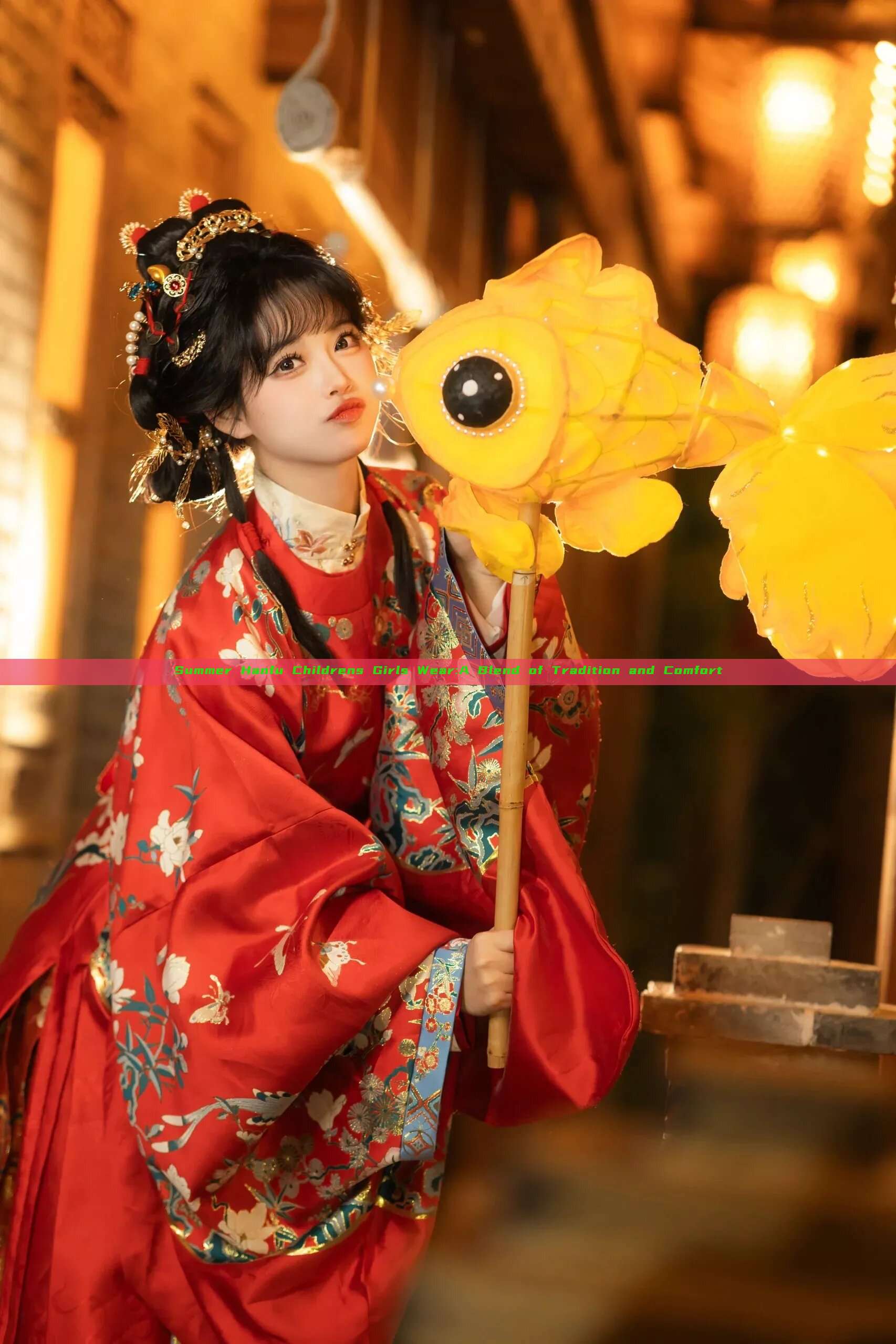 Summer Hanfu Childrens Girls Wear:A Blend of Tradition and Comfort