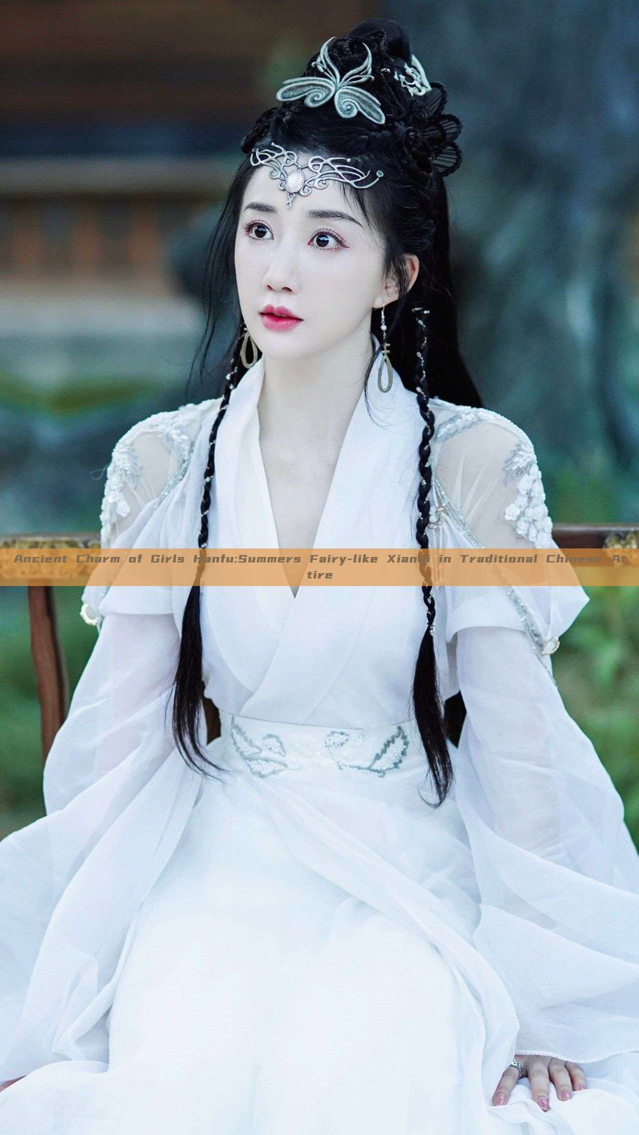 Ancient Charm of Girls Hanfu:Summers Fairy-like Xianqi in Traditional Chinese Attire Ancient Charm of Girls Hanfu:Summers Fairy-like Xianqi in Traditional Chinese Attire