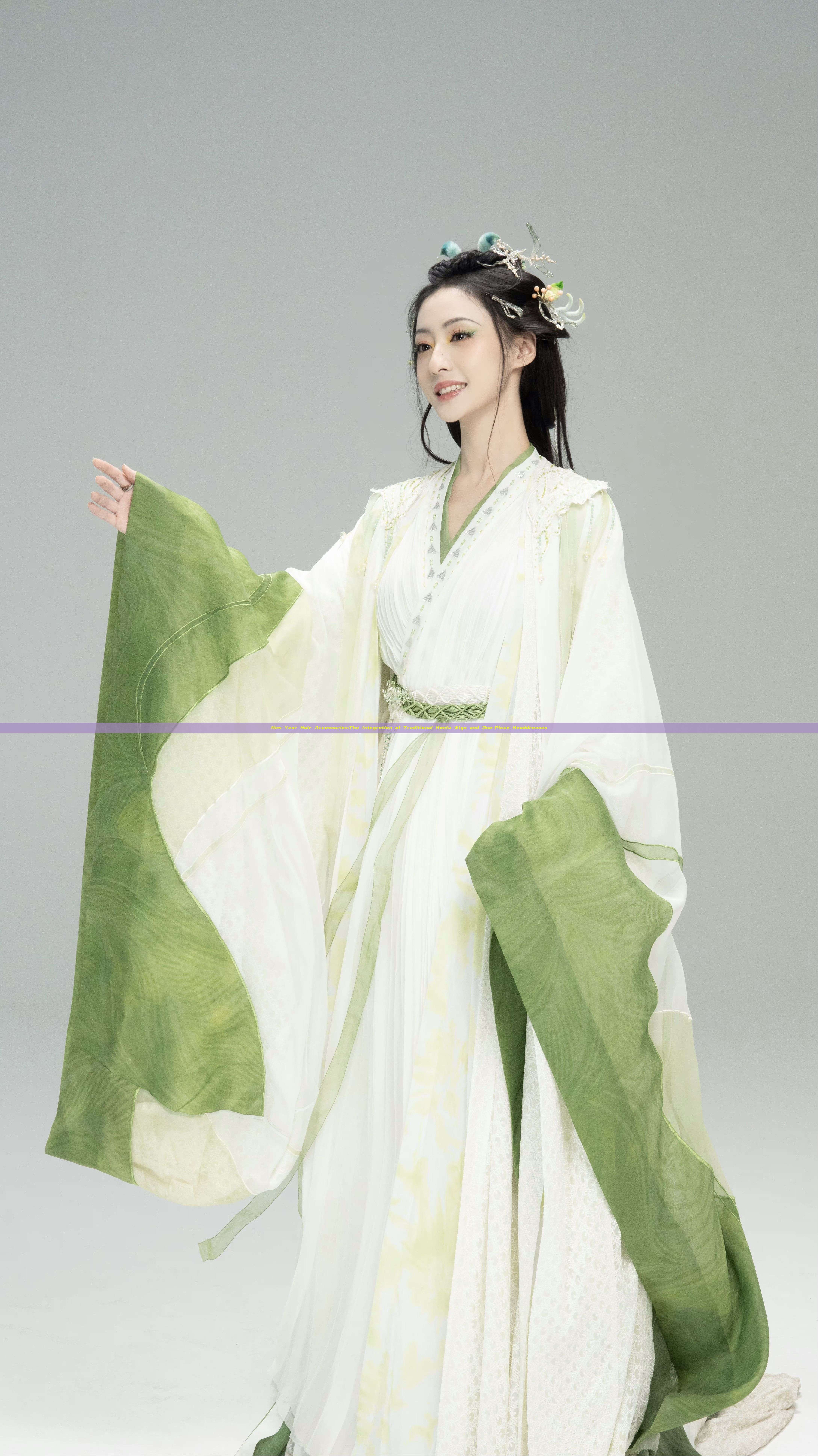 New Year Hair Accessories:The Integration of Traditional Hanfu Wigs and One-Piece Headdresses New Year Hair Accessories:The Integration of Traditional Hanfu Wigs and One-Piece Headdresses