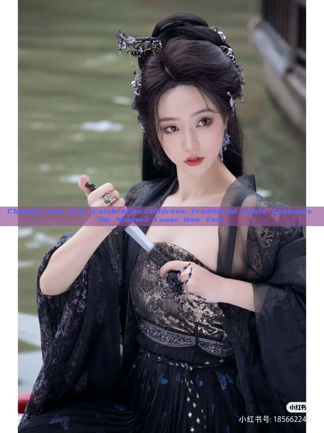 Chinese New Year Celebration:Childrens Traditional Hanfu Costumes for Winters Lunar New Year Chinese New Year Celebration:Childrens Traditional Hanfu Costumes for Winters Lunar New Year