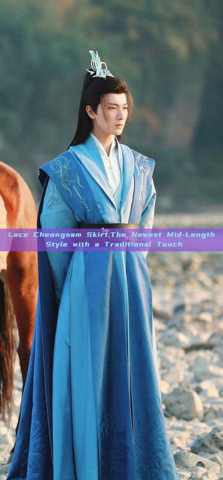 Lace Cheongsam Skirt:The Newest Mid-Length Style with a Traditional Touch Lace Cheongsam Skirt:The Newest Mid-Length Style with a Traditional Touch