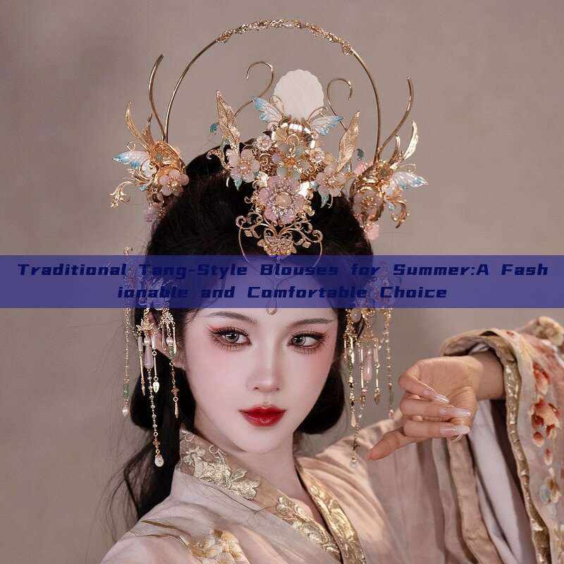 Traditional Tang-Style Blouses for Summer:A Fashionable and Comfortable Choice Traditional Tang-Style Blouses for Summer:A Fashionable and Comfortable Choice