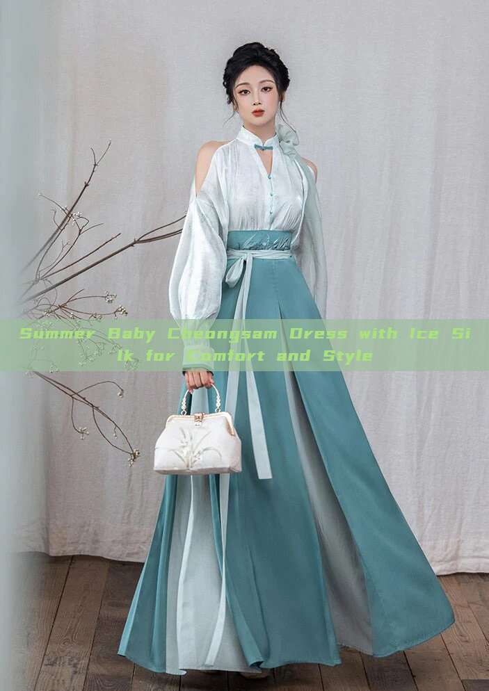 Summer Baby Cheongsam Dress with Ice Silk for Comfort and Style Summer Baby Cheongsam Dress with Ice Silk for Comfort and Style