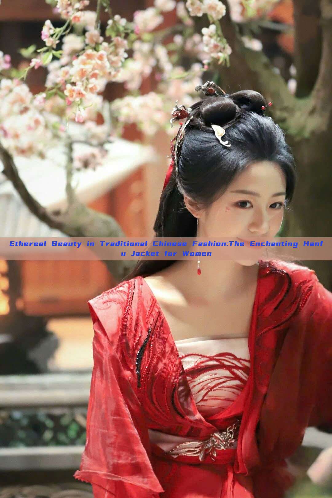 Ethereal Beauty in Traditional Chinese Fashion:The Enchanting Hanfu Jacket for Women