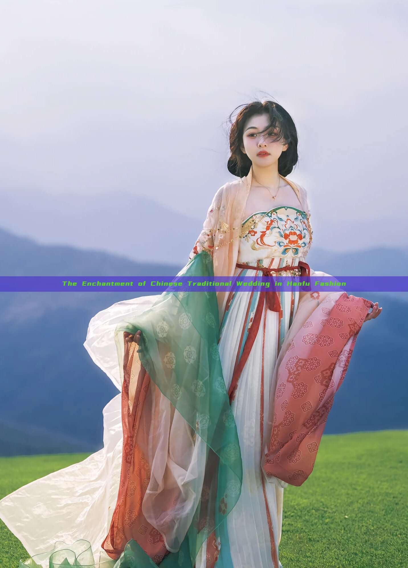 The Enchantment of Chinese Traditional Wedding in Hanfu Fashion