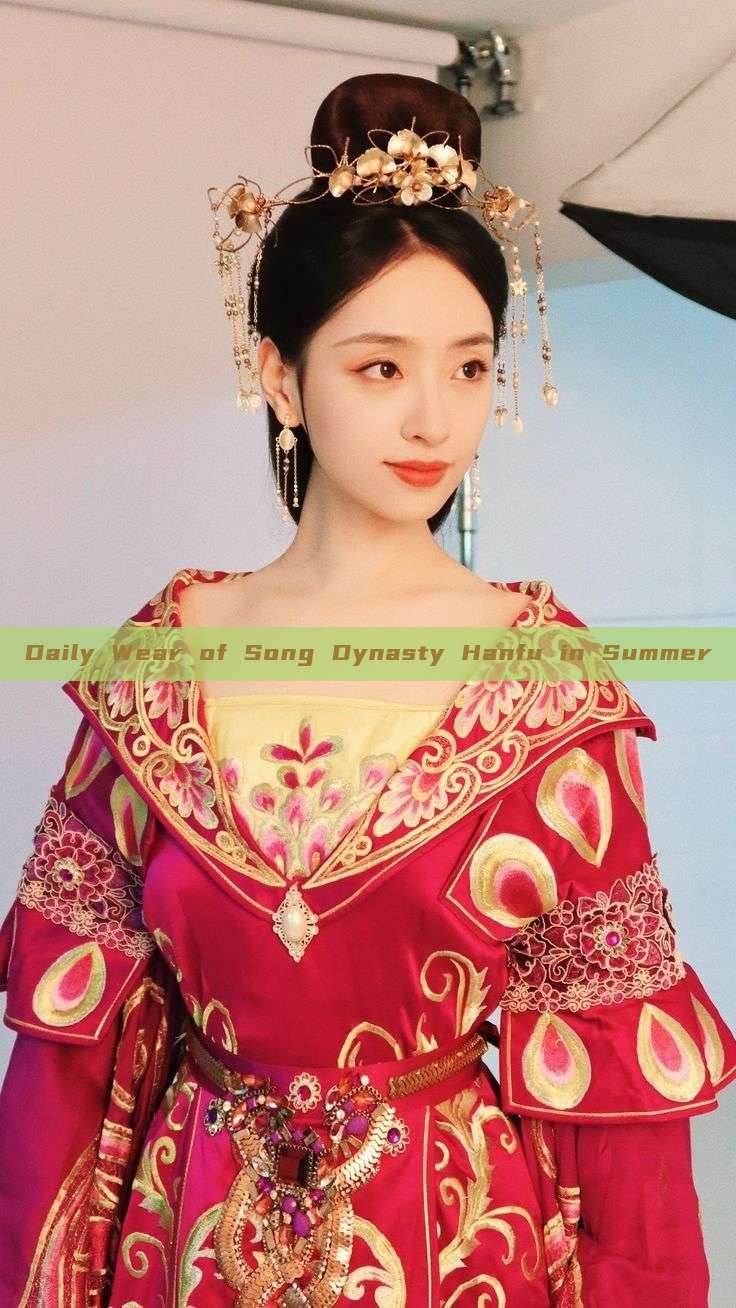Daily Wear of Song Dynasty Hanfu in Summer