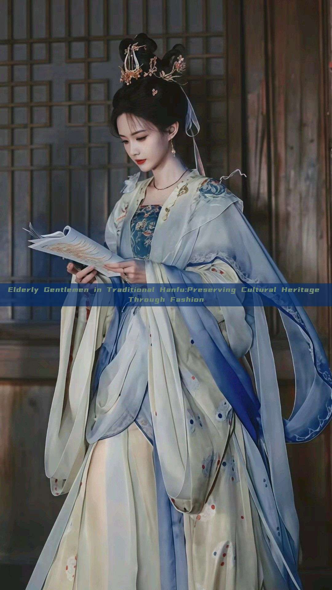 Elderly Gentlemen in Traditional Hanfu:Preserving Cultural Heritage Through Fashion Elderly Gentlemen in Traditional Hanfu:Preserving Cultural Heritage Through Fashion