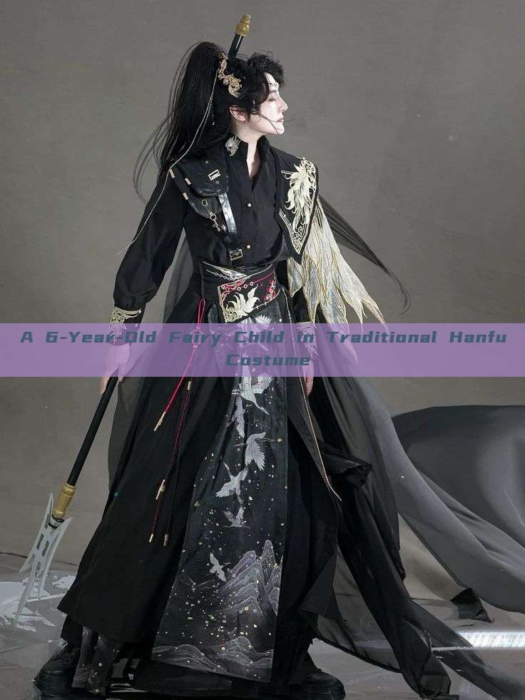A 6-Year-Old Fairy Child in Traditional Hanfu Costume A 6-Year-Old Fairy Child in Traditional Hanfu Costume
