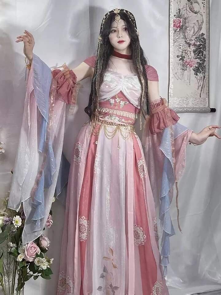 Autumn Winter Long-coat Childrens Hanfu Jacket for Girls Autumn Winter Long-coat Childrens Hanfu Jacket for Girls