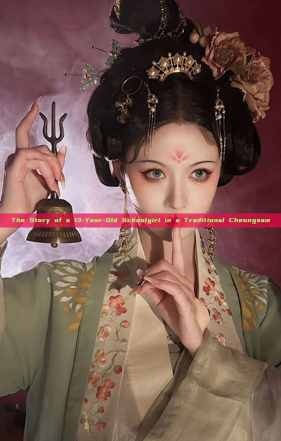The Story of a 13-Year-Old Schoolgirl in a Traditional Cheongsam