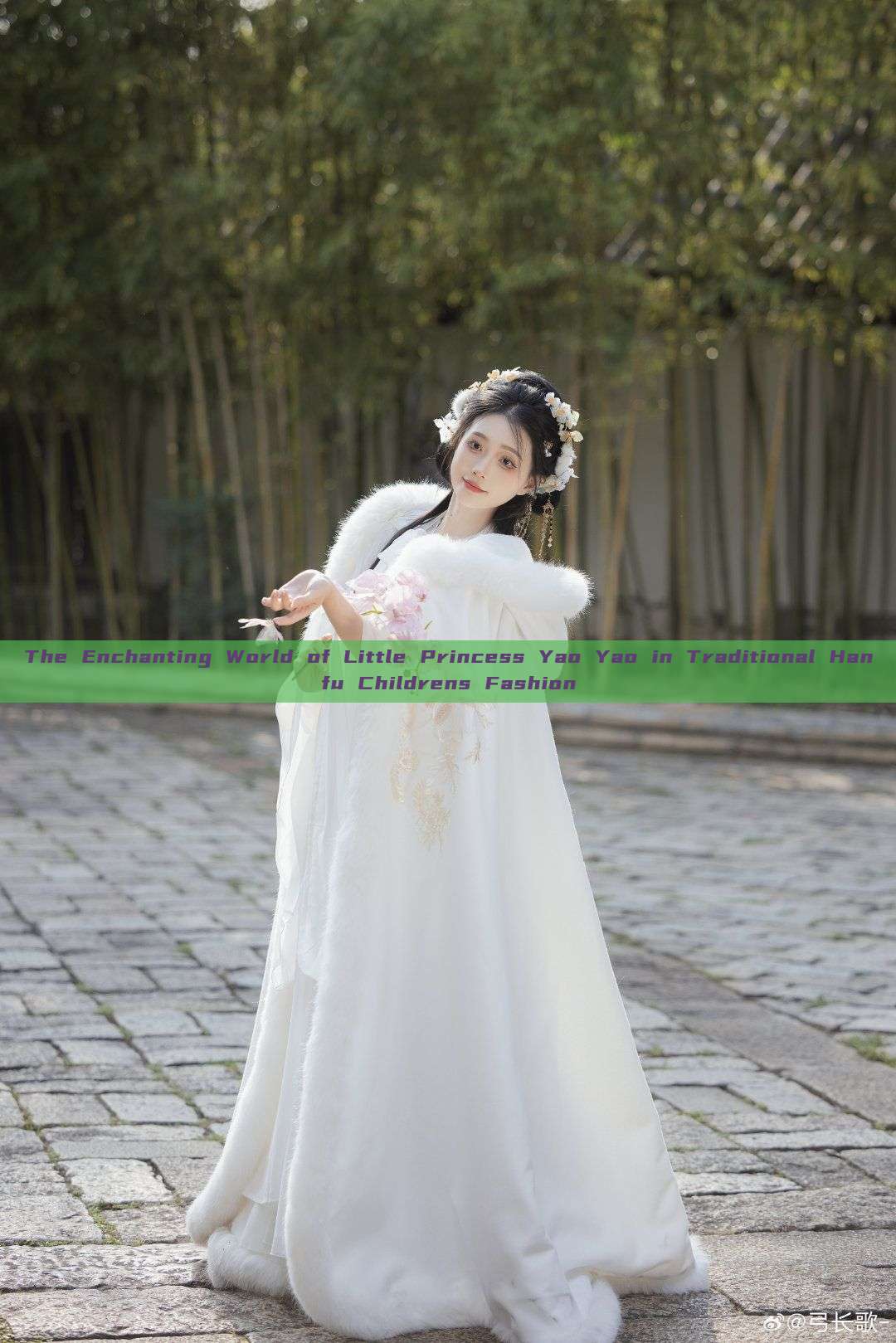 The Enchanting World of Little Princess Yao Yao in Traditional Hanfu Childrens Fashion