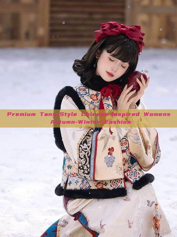 Premium Tang-Style Chinese-Inspired Womens Autumn-Winter Fashion