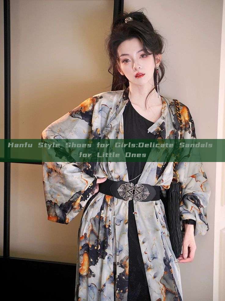 Hanfu Style Shoes for Girls:Delicate Sandals for Little Ones Hanfu Style Shoes for Girls:Delicate Sandals for Little Ones