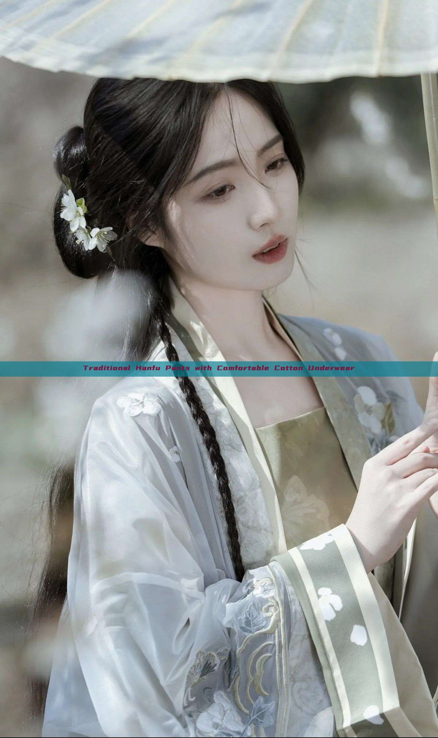 Traditional Hanfu Pants with Comfortable Cotton Underwear Traditional Hanfu Pants with Comfortable Cotton Underwear