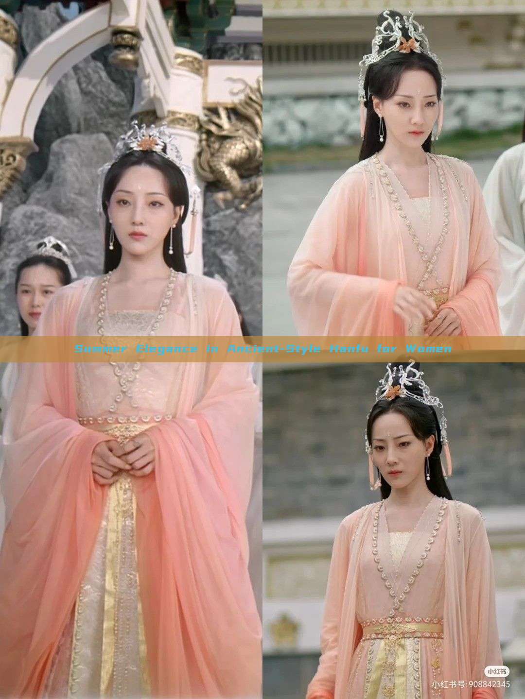 Summer Elegance in Ancient-Style Hanfu for Women Summer Elegance in Ancient-Style Hanfu for Women