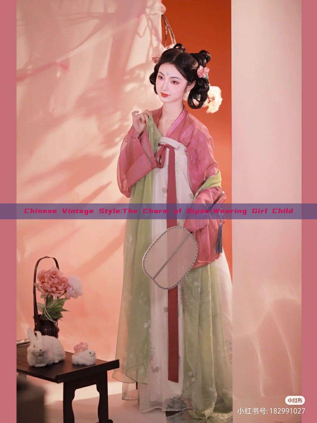 Chinese Vintage Style:The Charm of Qipao-Wearing Girl Child Chinese Vintage Style:The Charm of Qipao-Wearing Girl Child