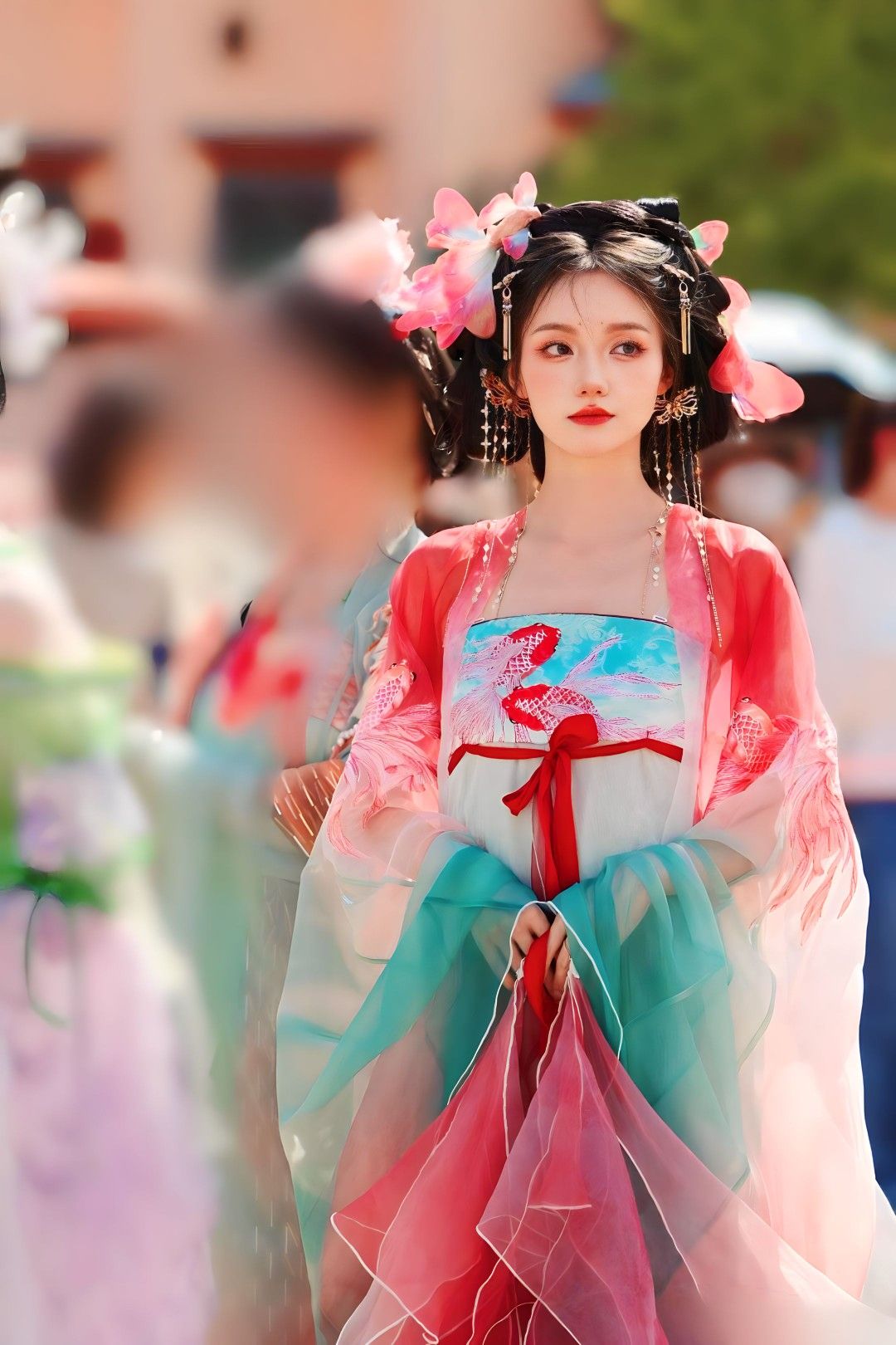Vintage One-Piece Full-Opening Cheongsam:Embracing the Essence of Traditional Chinese Fashion Vintage One-Piece Full-Opening Cheongsam:Embracing the Essence of Traditional Chinese Fashion