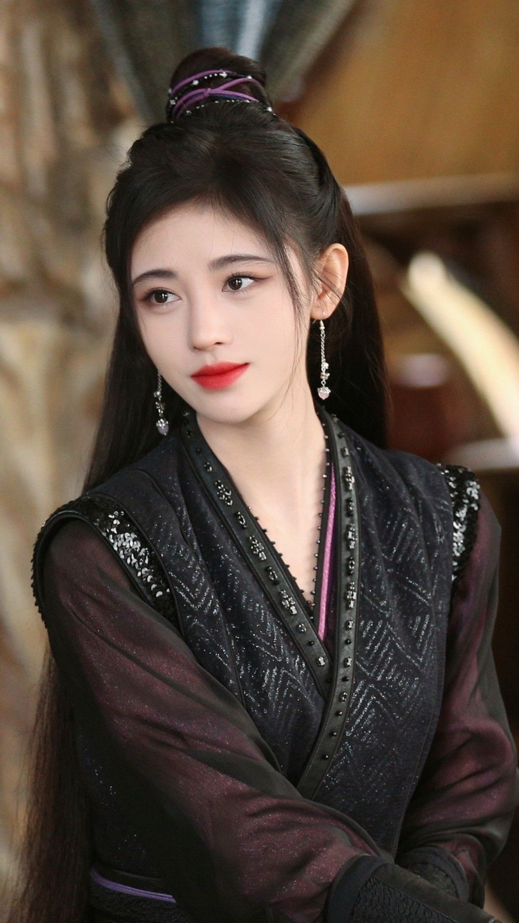 Vintage Tang-Style Womens盘扣Set with Traditional Embroidery and Allure Vintage Tang-Style Womens盘扣Set with Traditional Embroidery and Allure