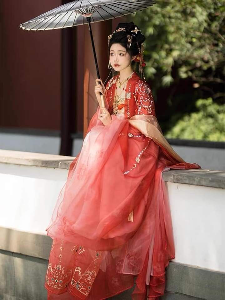 Little Baby in Traditional Chinese Hanfu Costume for Summer Little Baby in Traditional Chinese Hanfu Costume for Summer
