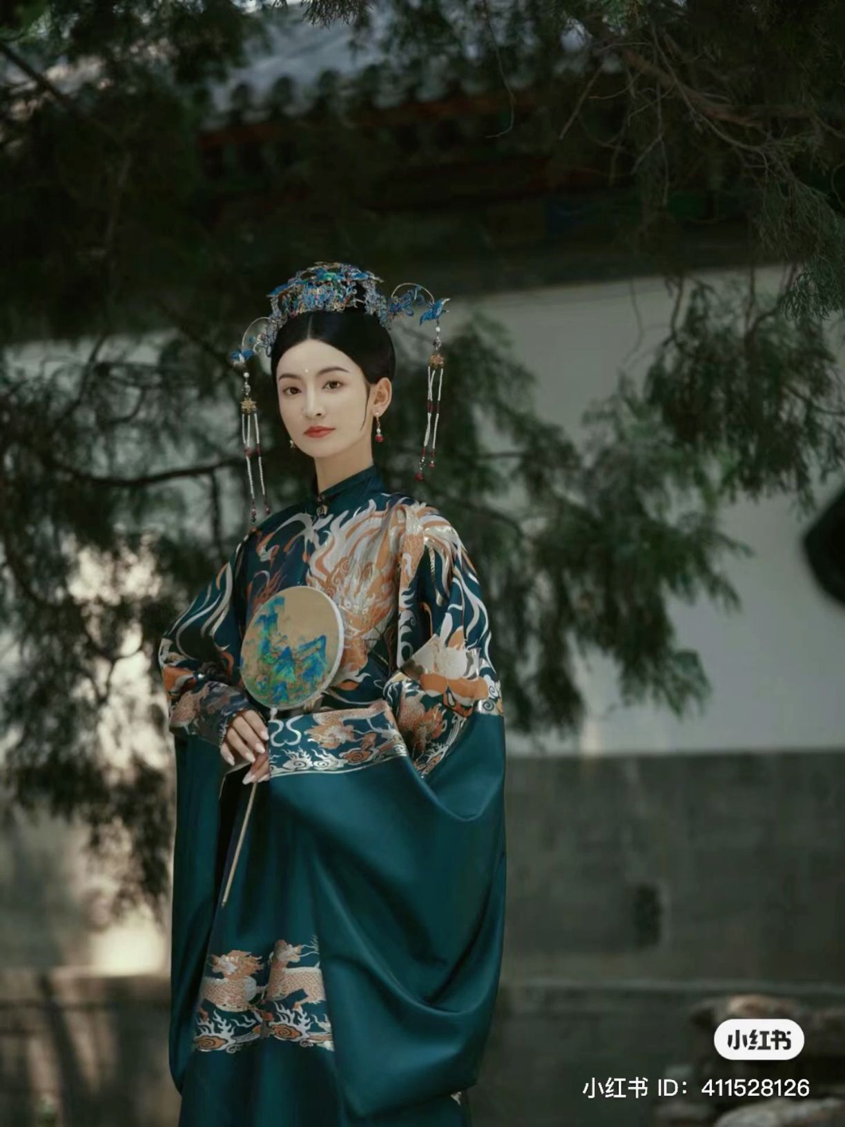 Complete Set of Hanfu Traditional Costume Accessories