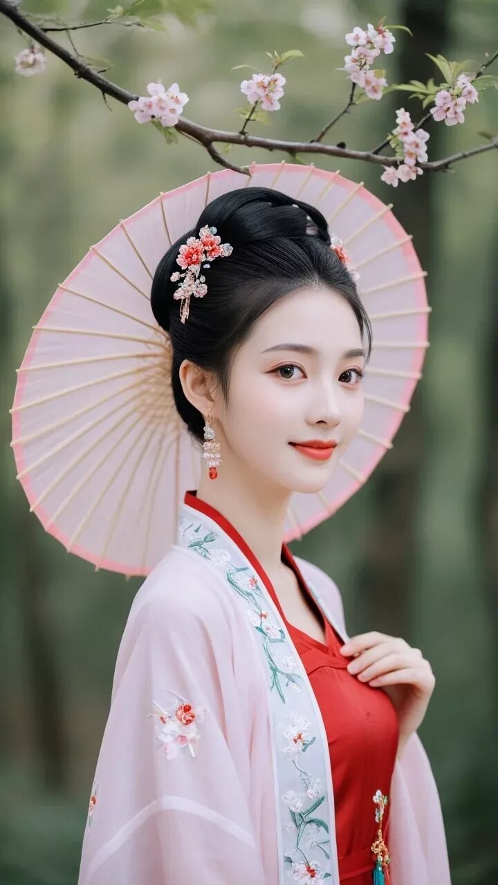 Ethereal Beauty in Ancient Hanfu Fashion:The Enchanting World of the Fairy-like Women Ethereal Beauty in Ancient Hanfu Fashion:The Enchanting World of the Fairy-like Women