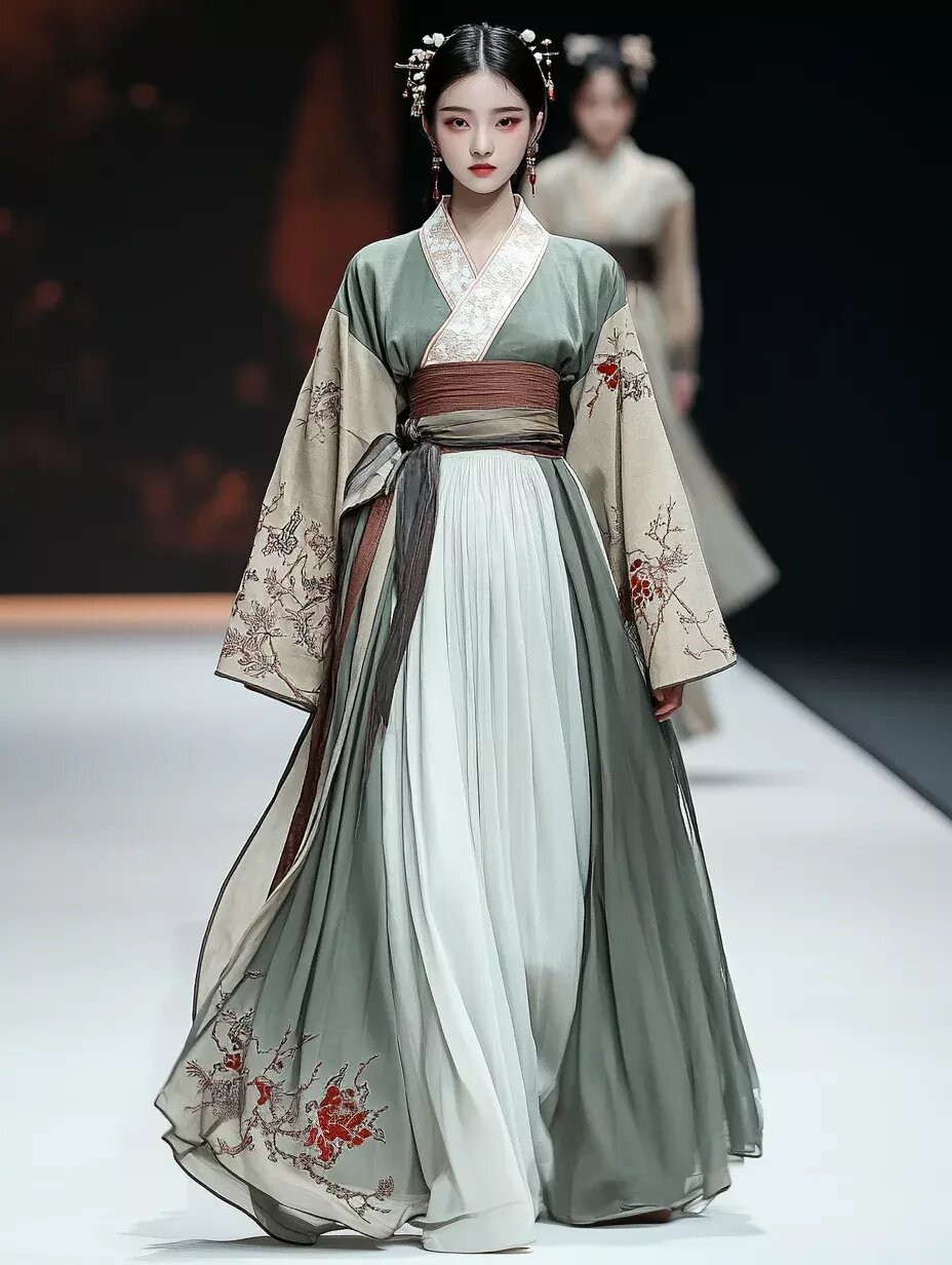Chinese-Style Womens Hanfu Traditional Clothing:A Blend of Elegance and Heritage Chinese-Style Womens Hanfu Traditional Clothing:A Blend of Elegance and Heritage