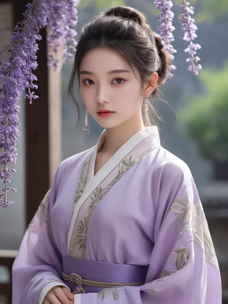 The Ethereal Beauty of Plum Blossom Skirt and Wisteria The Ethereal Beauty of Plum Blossom Skirt and Wisteria