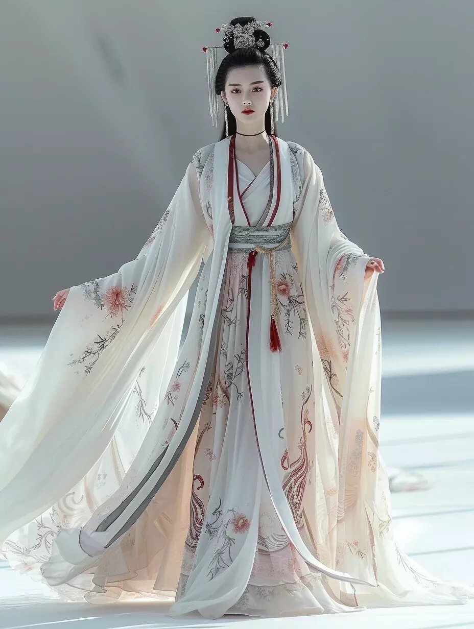 A Detailed Guide to the Full-Set of the Hanfus Chest-Tie Robe with Tassel Fringes A Detailed Guide to the Full-Set of the Hanfus Chest-Tie Robe with Tassel Fringes