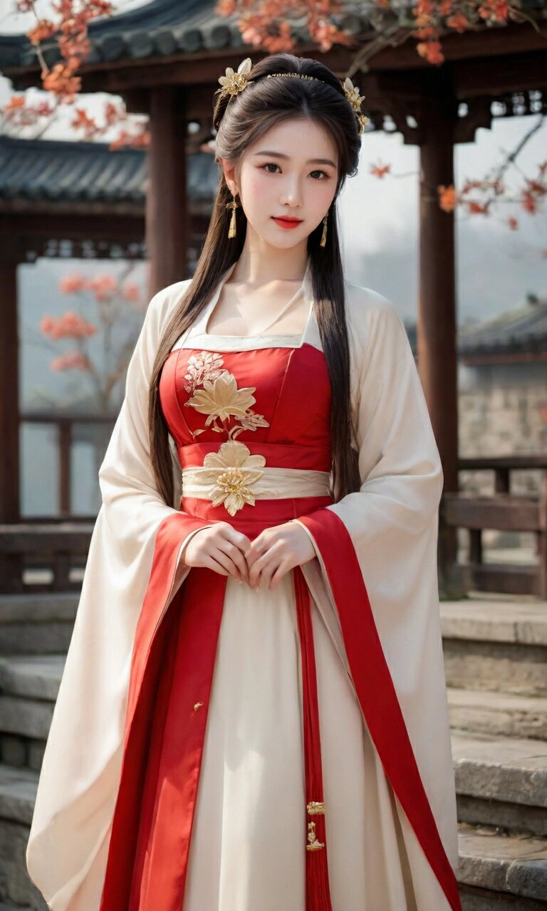Elegant Immortality:The Cultural Significance of Qiyao Hanfu with仙鹤Patterns Elegant Immortality:The Cultural Significance of Qiyao Hanfu with仙鹤Patterns