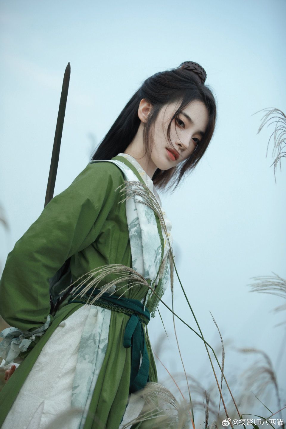 Chinese-Style Childrens Hanfu New Years Celebration Outfits for Girls Chinese-Style Childrens Hanfu New Years Celebration Outfits for Girls