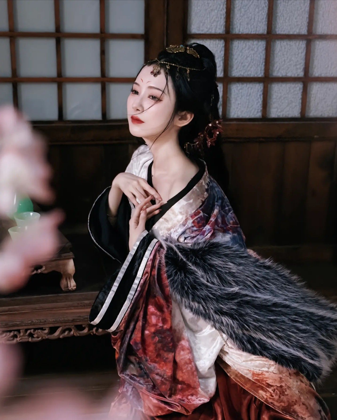 Elegant Girls Horseface Skirt:The New Chinese Style