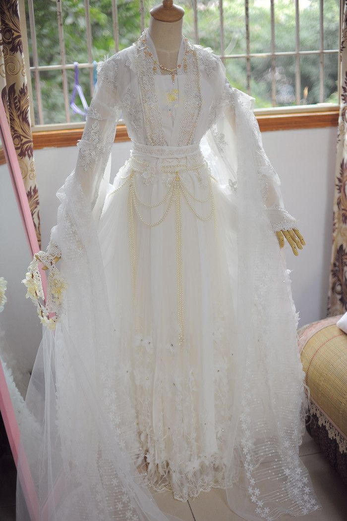 A Summer Girls Ancient Hanfu Costume Set A Blend of Tradition and Comfort A Summer Girls Ancient Hanfu Costume Set A Blend of Tradition and Comfort