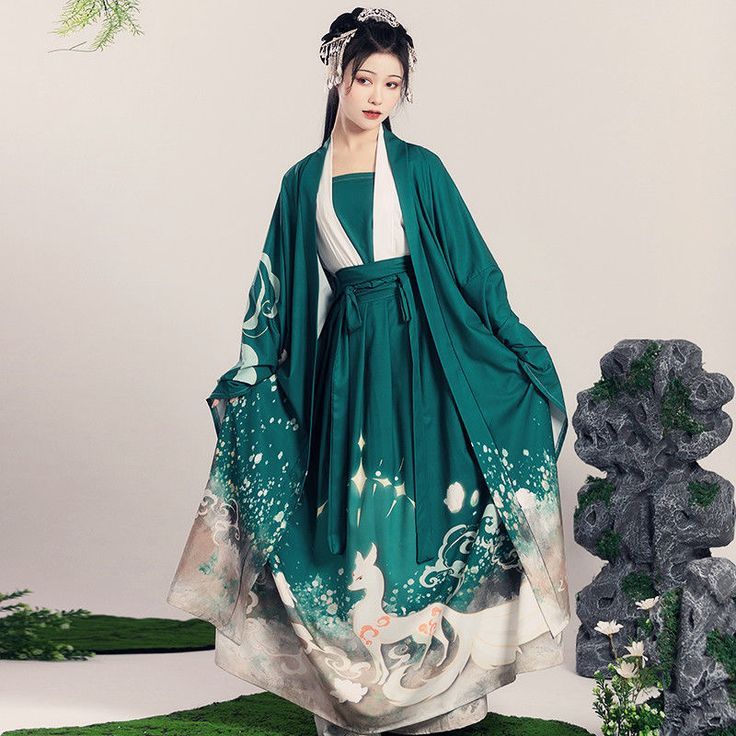 Summer Hanfu Dress for Girls Large Size:A Guide to 170cm Apparel Summer Hanfu Dress for Girls Large Size:A Guide to 170cm Apparel