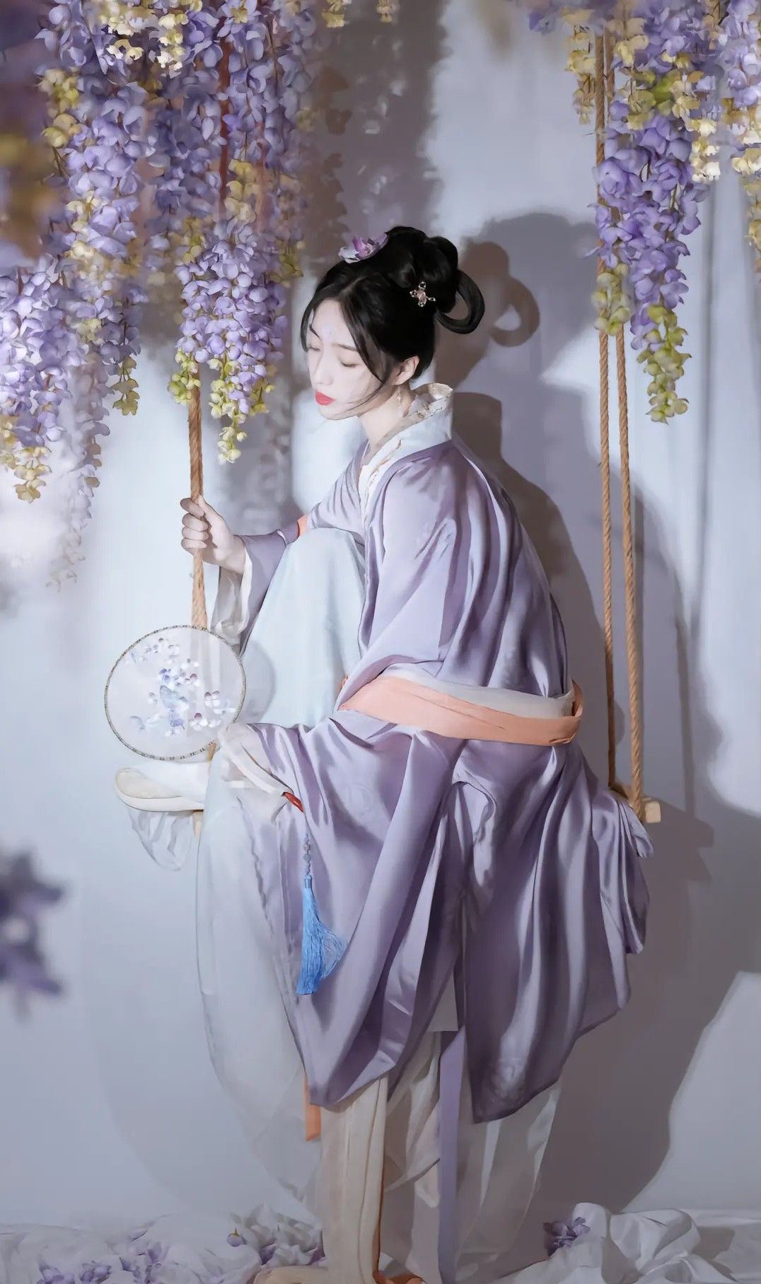 The Splendor of a Red-Clad Hanfu Woman The Splendor of a Red-Clad Hanfu Woman