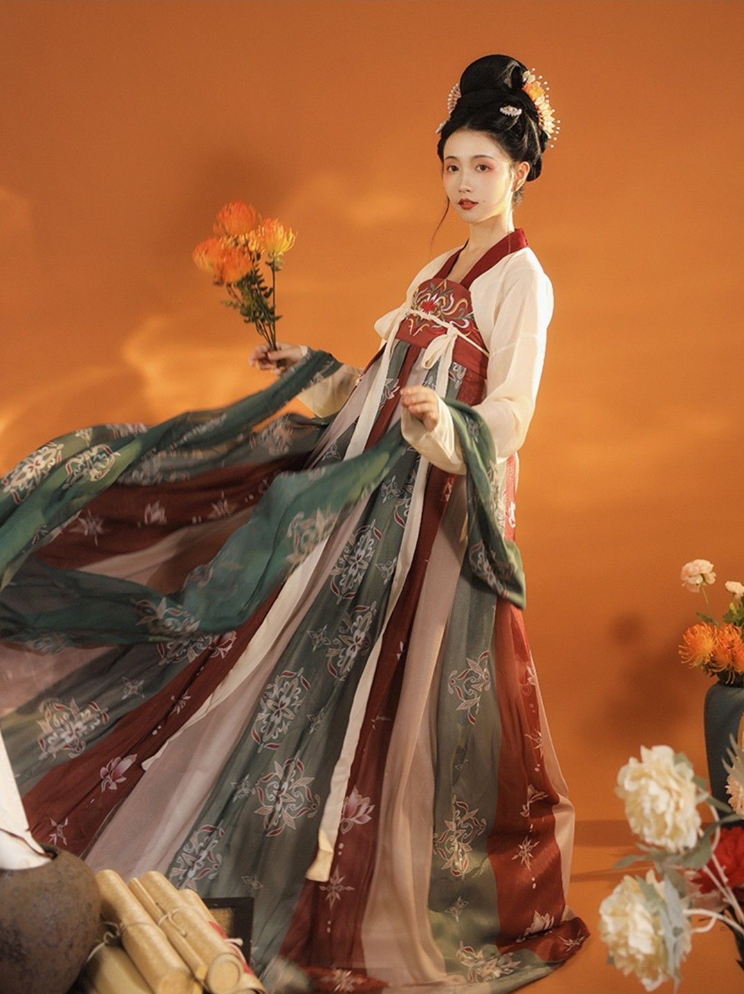 Plus Size Hanfu Tang Costumes:Embracing Traditional Elegance Plus Size Hanfu Tang Costumes:Embracing Traditional Elegance