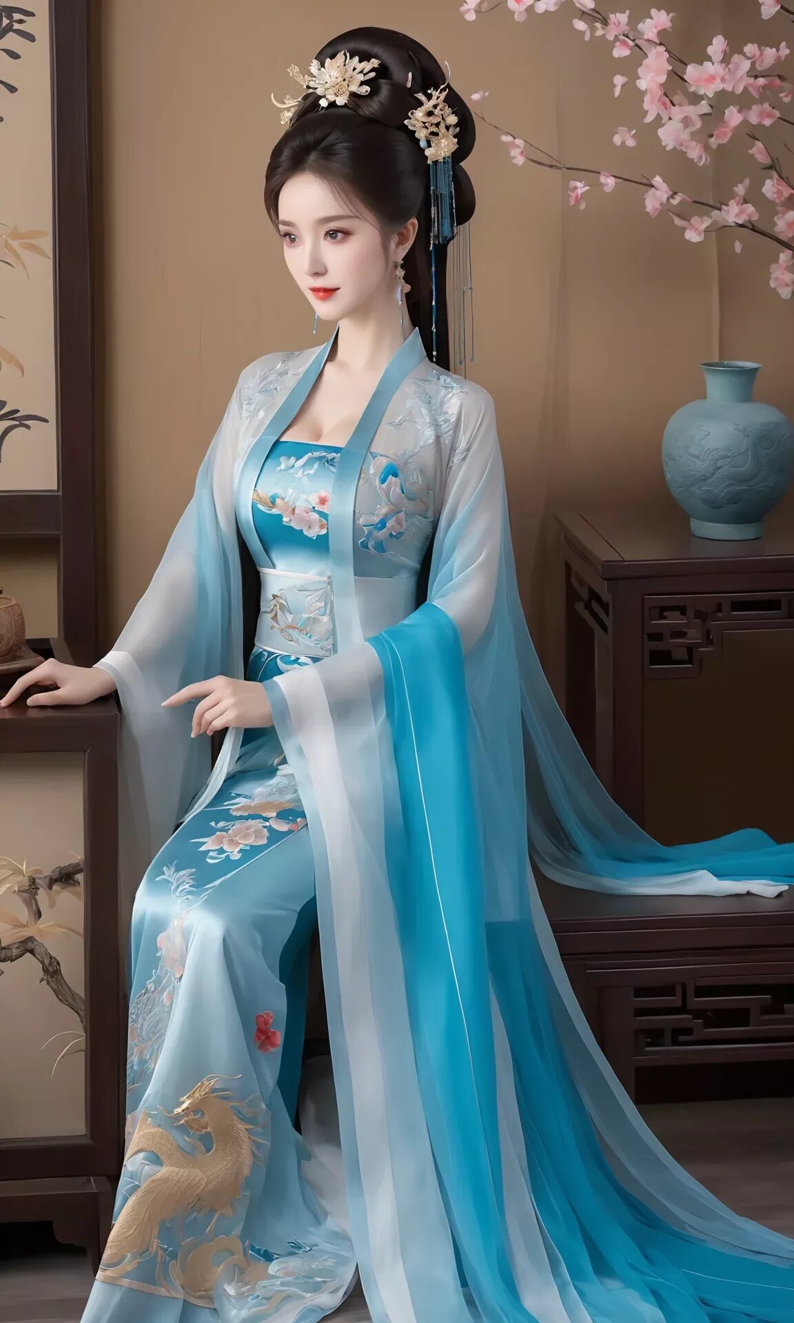 The Elaborate Craftsmanship of Hanfu Flower Wedding The Elaborate Craftsmanship of Hanfu Flower Wedding