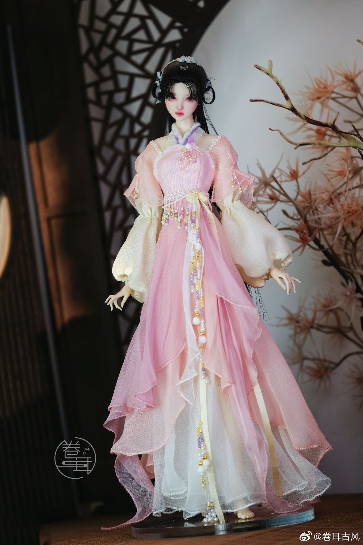 Winter Fashion:Traditional Tang-Style Cheongsam Dress for Girls Winter Fashion:Traditional Tang-Style Cheongsam Dress for Girls