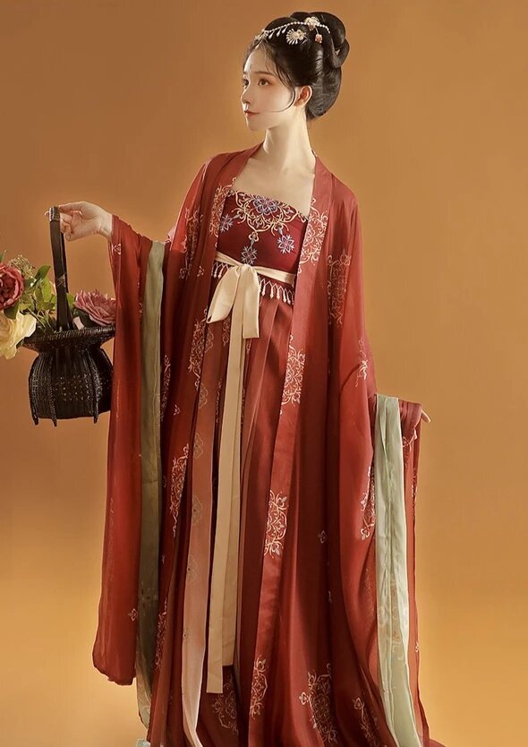 New Chinese Style Womens Horseface Skirt Ensemble New Chinese Style Womens Horseface Skirt Ensemble