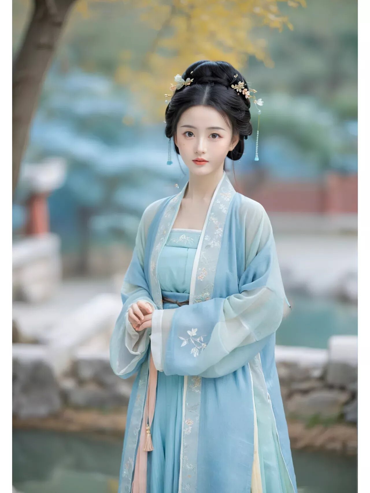 Gorgeous Cheongsam Fashion Show:The Elegance of Parading with an Umbrella Model Gorgeous Cheongsam Fashion Show:The Elegance of Parading with an Umbrella Model