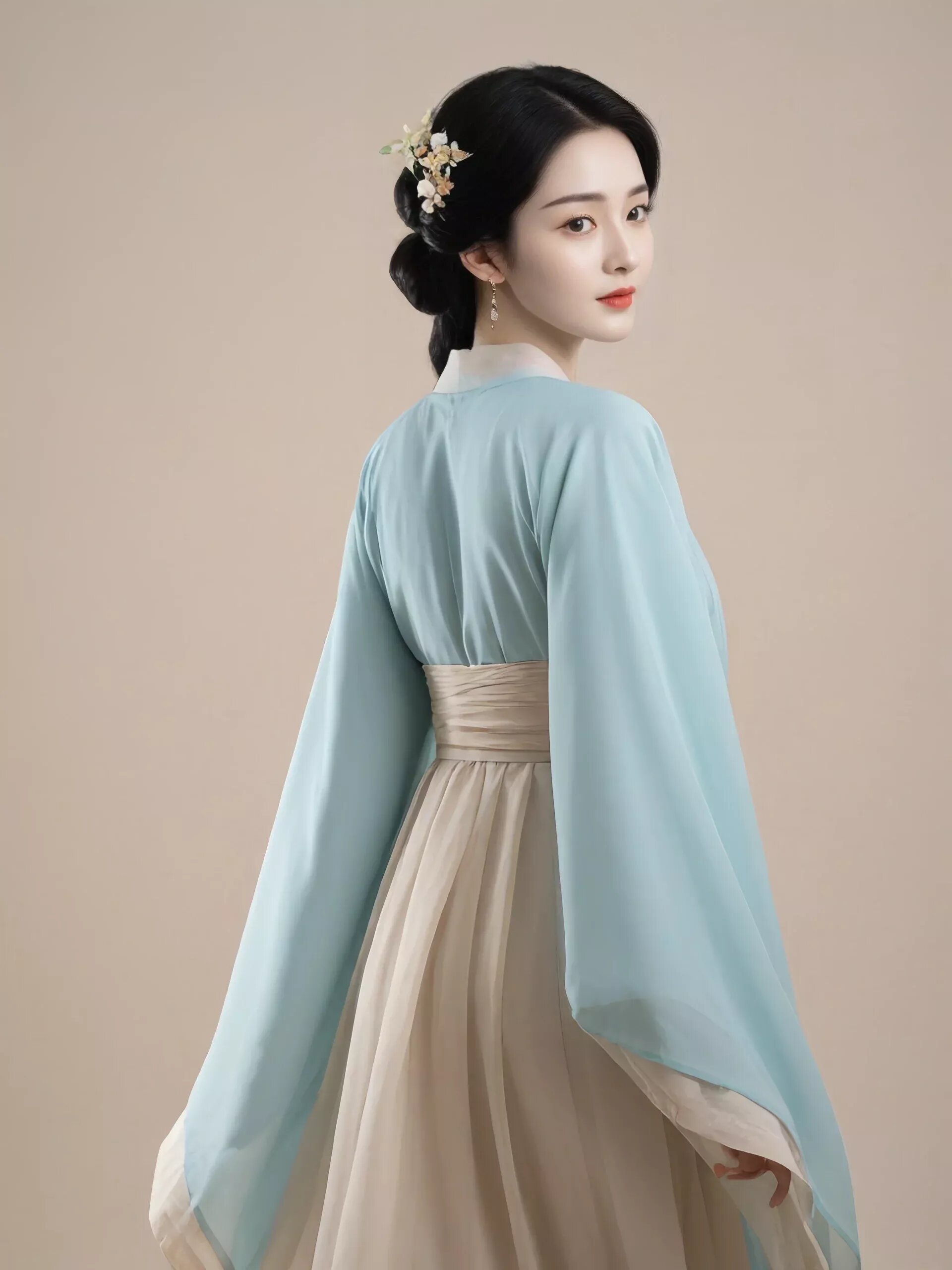 The Ethereal Beauty of Horseface Skirt and Jacket as a Wedding Attire