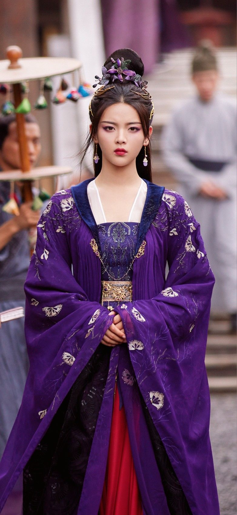 Winter Purple Tang Suit for Little Girls The Charm of Traditional Chinese Dressing