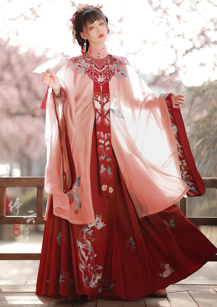 The Little Girl in a Red Chinese-Style Cheongsam The Little Girl in a Red Chinese-Style Cheongsam