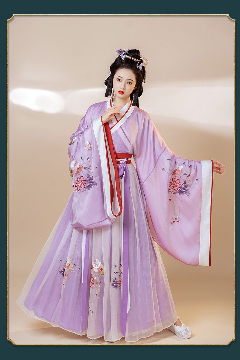 Winter Hanfu Fashion for Girls in Song Dynasty Style Winter Hanfu Fashion for Girls in Song Dynasty Style