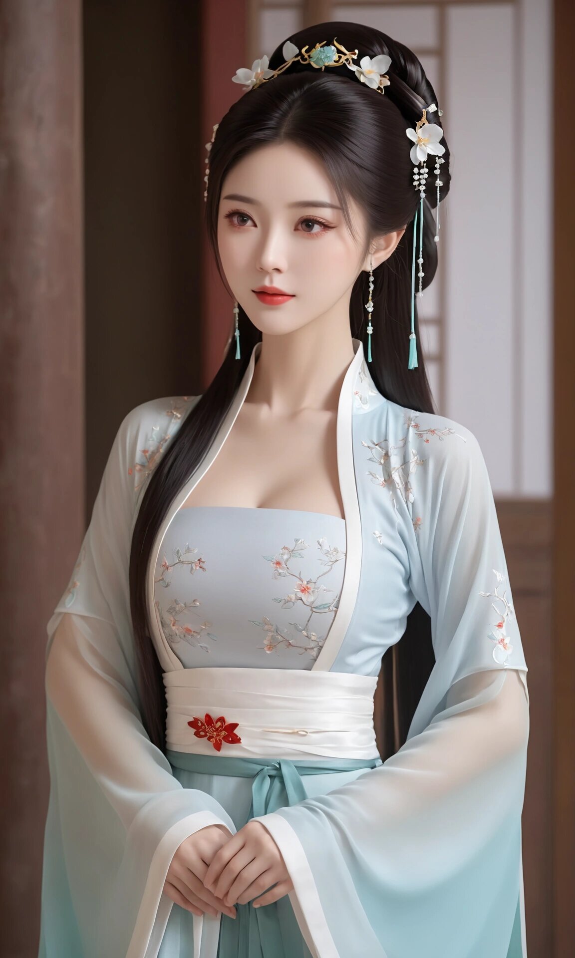 Summer Hanfu Fashion for Little Girls:The Charm of Traditional Tang Costumes Summer Hanfu Fashion for Little Girls:The Charm of Traditional Tang Costumes