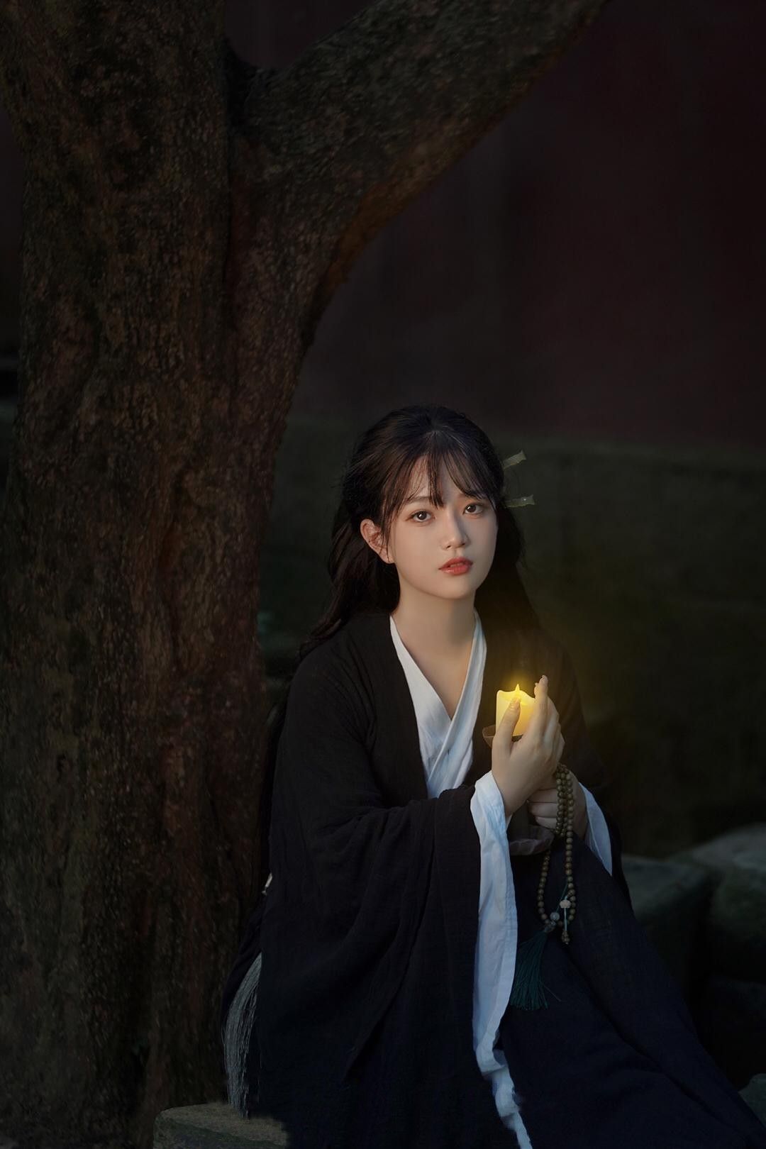 Childrens Skirt-Style Hanfu Summer Outfits for 9-Year-Old Girls