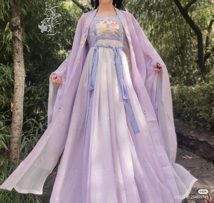 Ethereal Elegance of Hanfu Long-Sleeve Robes
