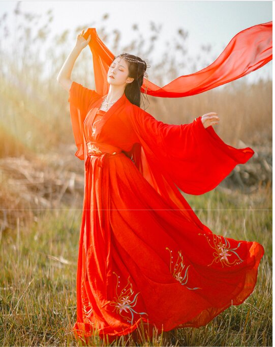 Chinese-Style Summer Hanfu Outfits for Little Girls Chinese-Style Summer Hanfu Outfits for Little Girls