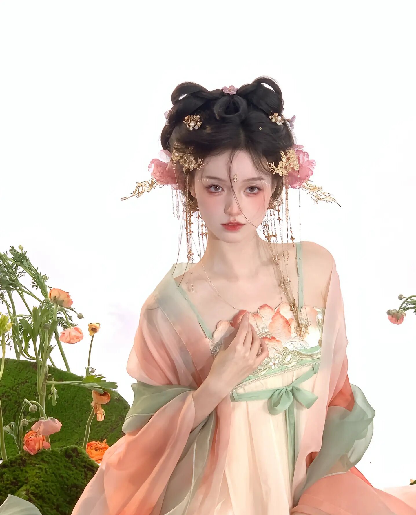 The Elegance of Song Dynasty Womens Traditional Costumes:A Journey into the Splendor of Songfu