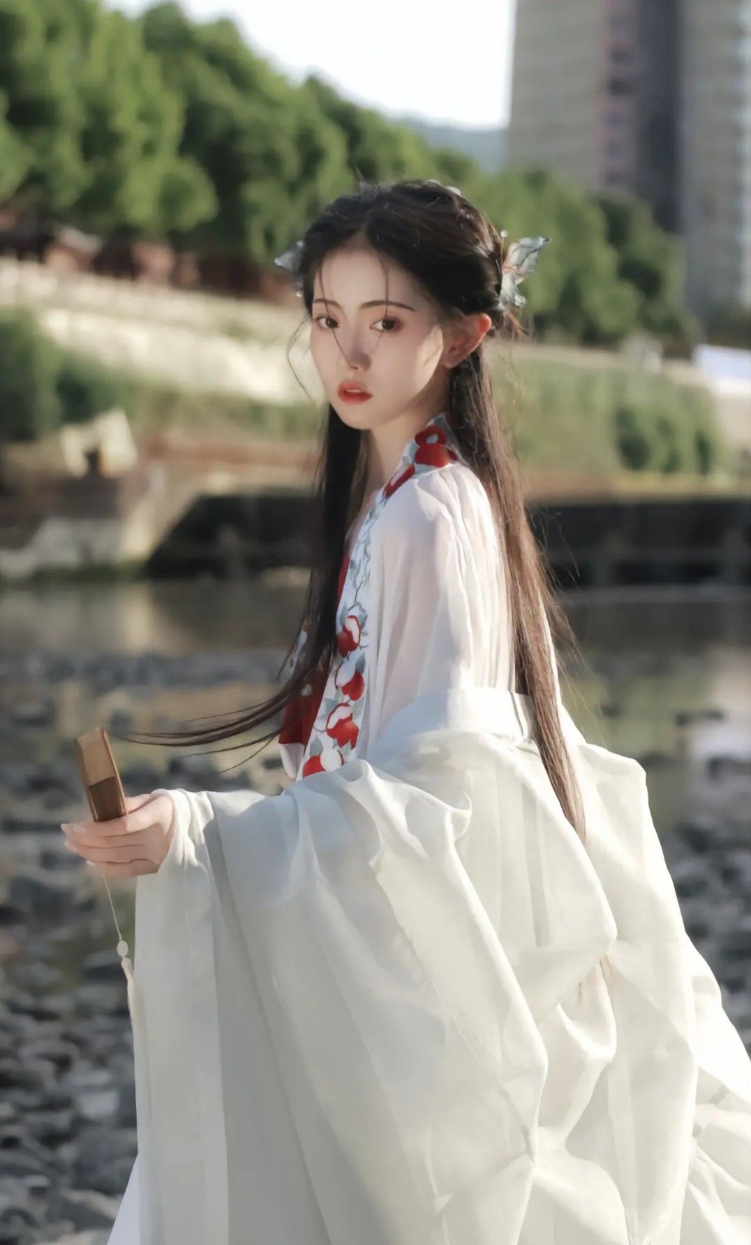 Little Girls Traditional Charm:New Chinese-Style Horseface Skirt Set Little Girls Traditional Charm:New Chinese-Style Horseface Skirt Set
